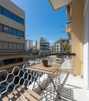 Minimal Studio with Balcony in Pagrati, Athens